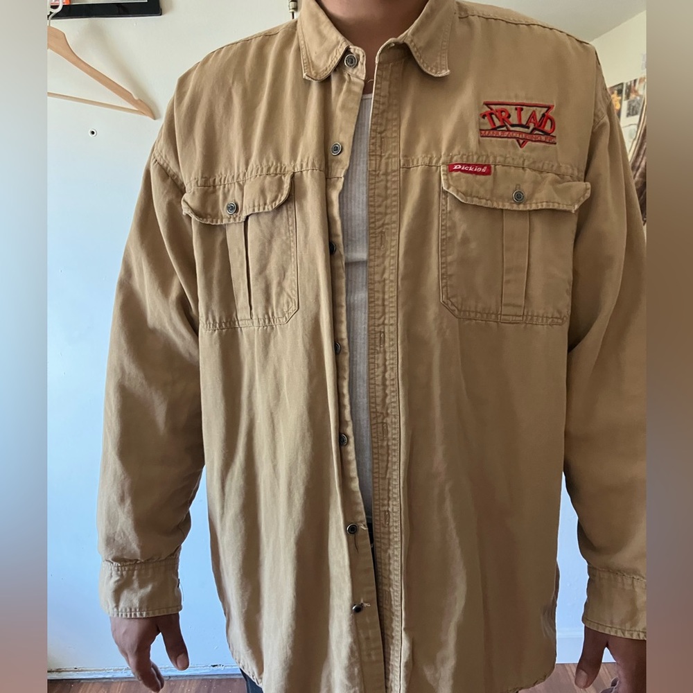 Tan dickies light jacket